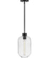Greer 1-Light Small Pendant in Black