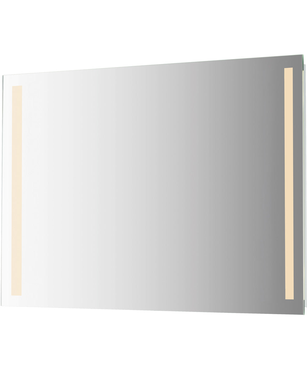 48 inchWx30 inchH LED Mirror-2 Strip Mirror