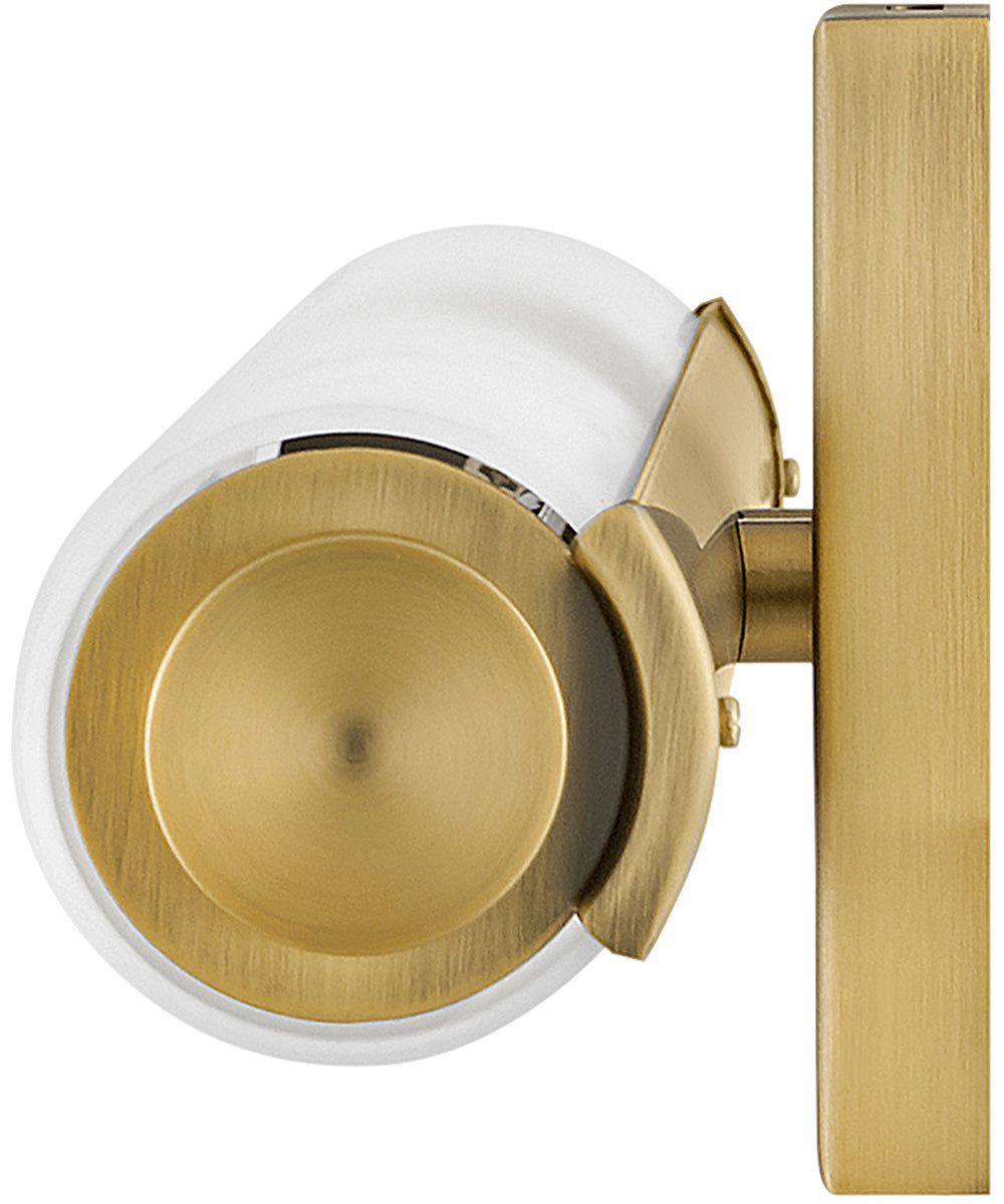 Marti LED-Light Large LED Vanity in Lacquered Brass