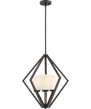 Nome 3-Light Pendant Mahogany Bronze