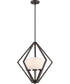 Nome 3-Light Pendant Mahogany Bronze