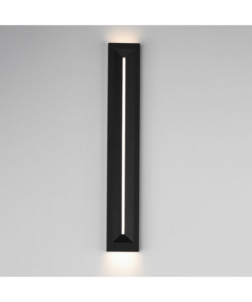 ET2 Fosso 35 inch LED Outdoor Wall Sconce - 5cct Black E30333-BK