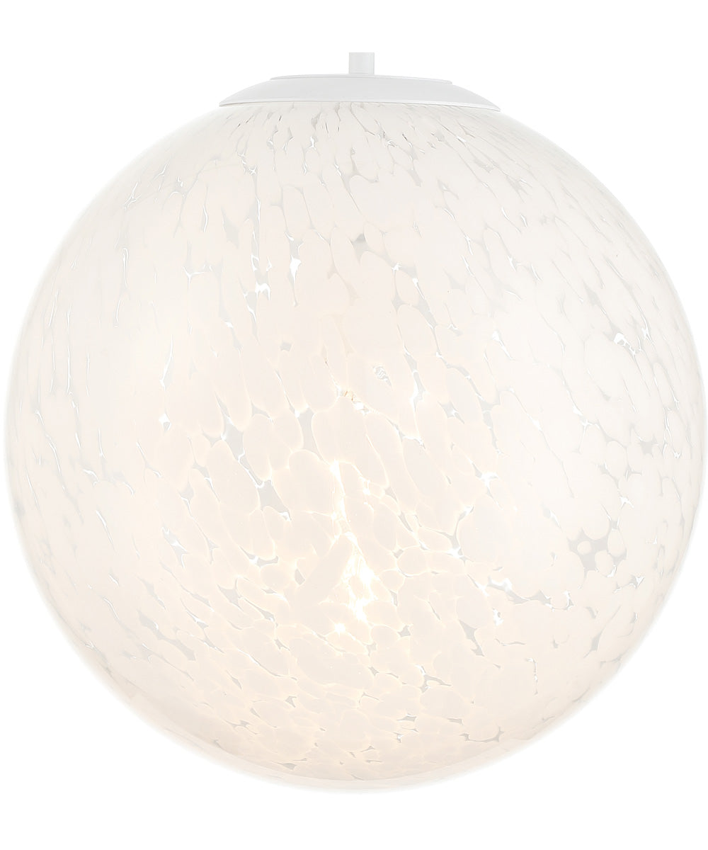 Circo  1 Light Pendant Matte White