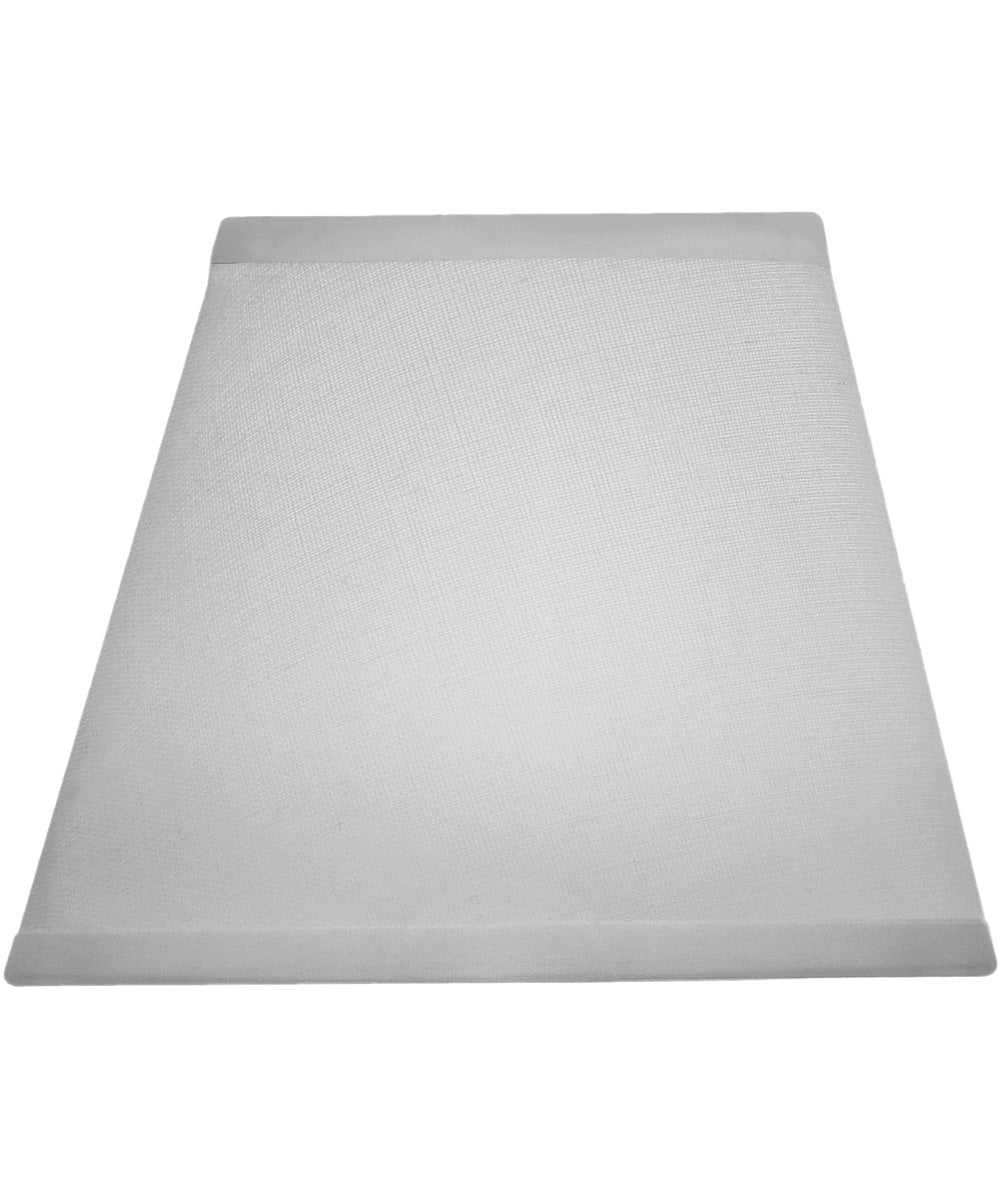 3x5x4 White Butcher Linen Empire Candelabra Hardback Lampshade