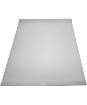 3x5x4 White Butcher Linen Empire Candelabra Hardback Lampshade