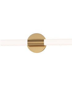 Tubi 18 inch 5CCT LED Bath Bar Natural Aged Brass