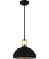 Cleo 1-light Pendant Matte Black