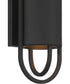 Nightfall 1 Light Wall Lantern Black