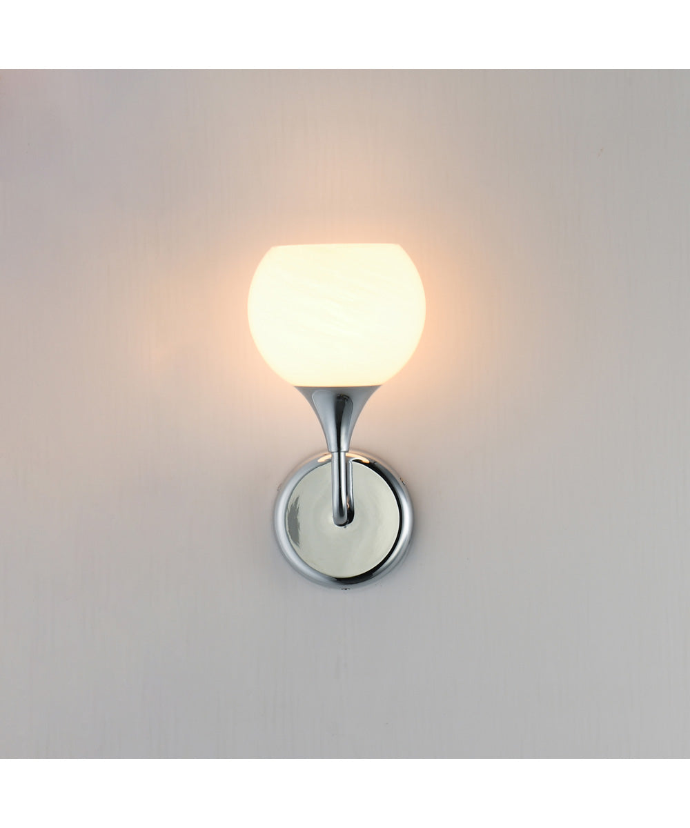 Neve 1-Light Wall Scone Polished Chrome