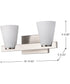 Royale 2-Light Vanity & Wall Brushed Nickel
