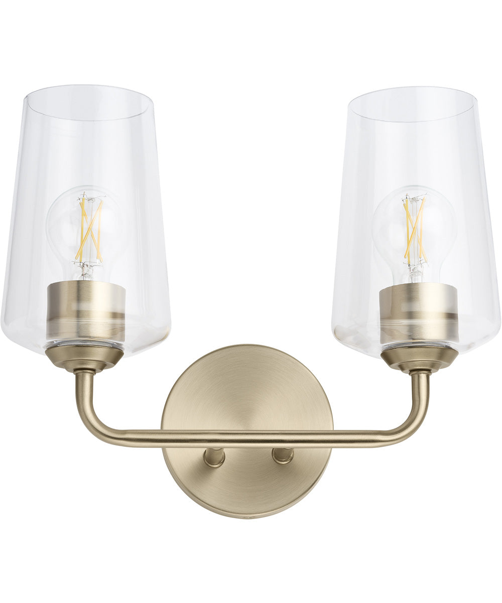 Celino 2-Light Bath & Vanity Champagne Bronze