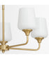 Raymond Chandelier Aged Brass