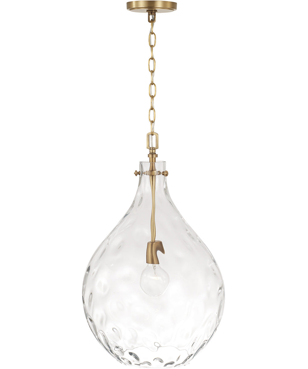 Bristol 1-Light Pendant Aged Brass