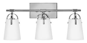 Foster 3-Light Medium Three Light Vanity in Chrome