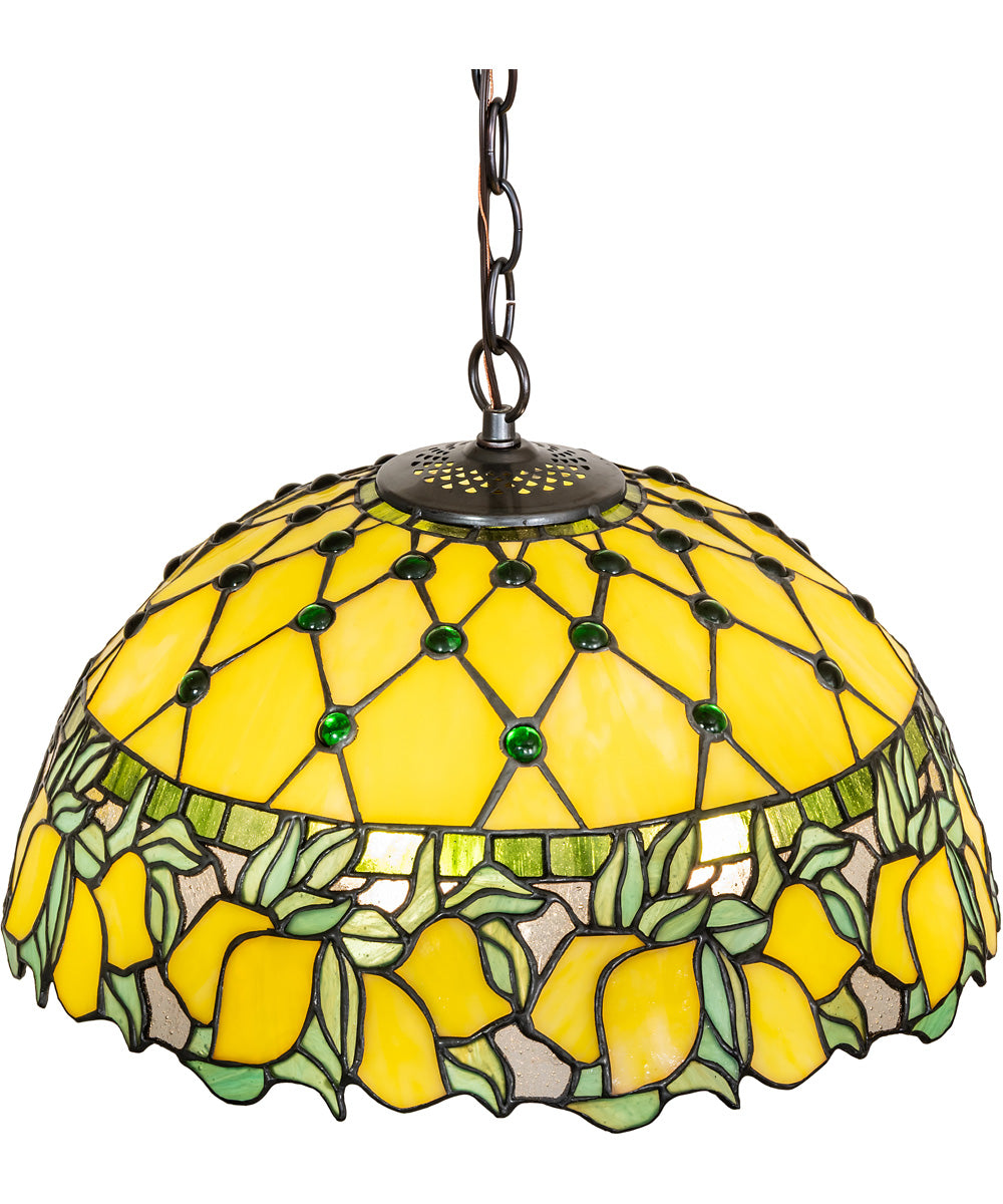 16" Wide Lemons Pendant