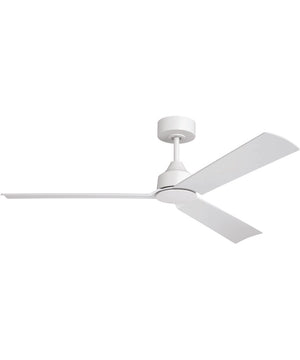 Charming 52" 3-Blade Indoor/Outdoor Damp Rated Ceiling Fan Fan White
