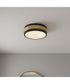 Emmett 3-light Flush Mount Matte Black