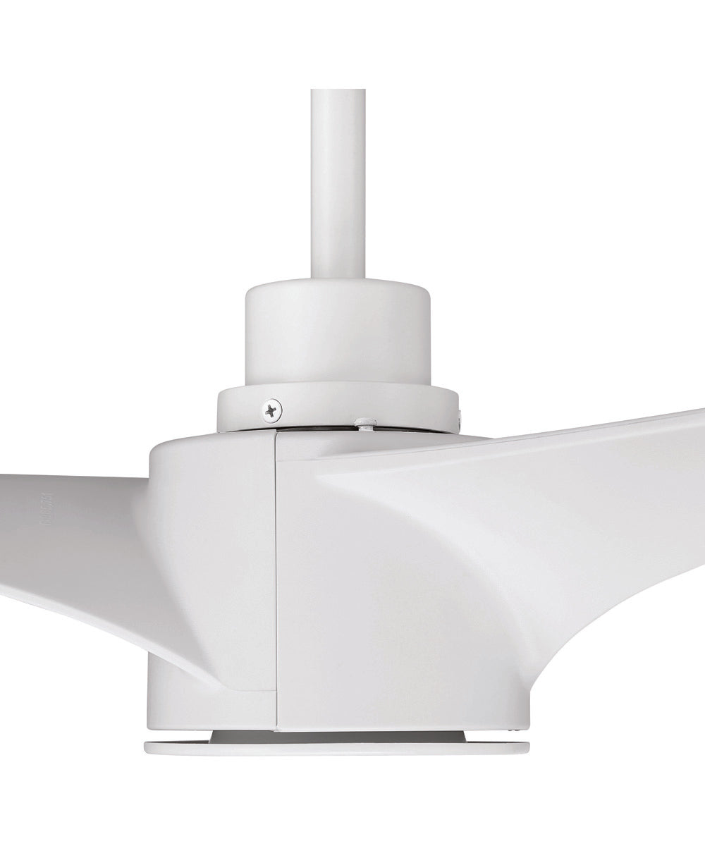 Phoebe 52" 3-Blade Indoor/Outdoor Damp Ceiling Fan Fan White