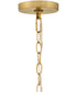 Brynn 1-Light Medium Pendant in Lacquered Brass