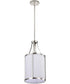 Easton 1-Light Pendant Polished Nickel