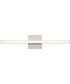 Phase 4 24 in. Medium Modern Integrated 3CCT Integrated LED Linear Vanity Light Brushed Nickel