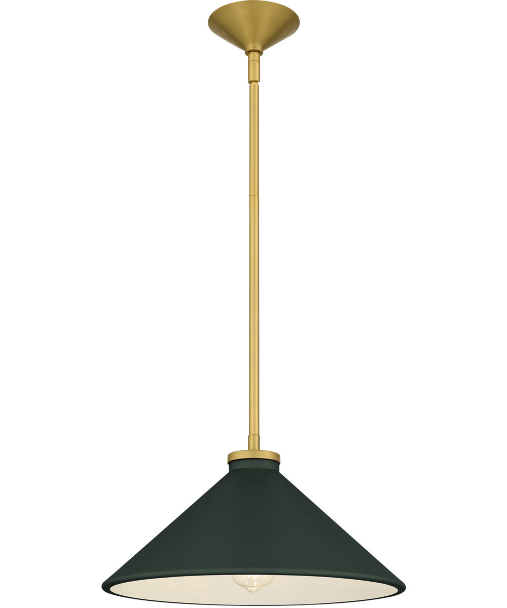 Bradbury 1-light Pendant Brushed Gold