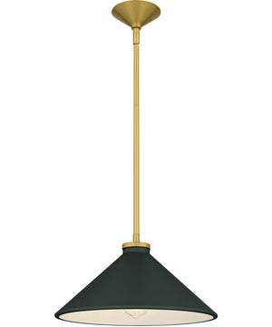 Bradbury 1-light Pendant Brushed Gold