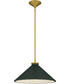 Bradbury 1-light Pendant Brushed Gold