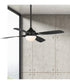 Bola 52 inch Indoor Fan w LED Light Kit Black