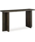 Jalenry Console Sofa Table Grayish Brown