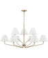 Chadwick 9-Light Chandelier Aged Brass
