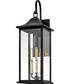 Nolan 3-Light Large Wall Mount Lantern in Black