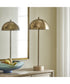 Dunham Brass Buffet Lamp