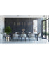 Arya 8-Light Linear Chandelier Brushed Gold