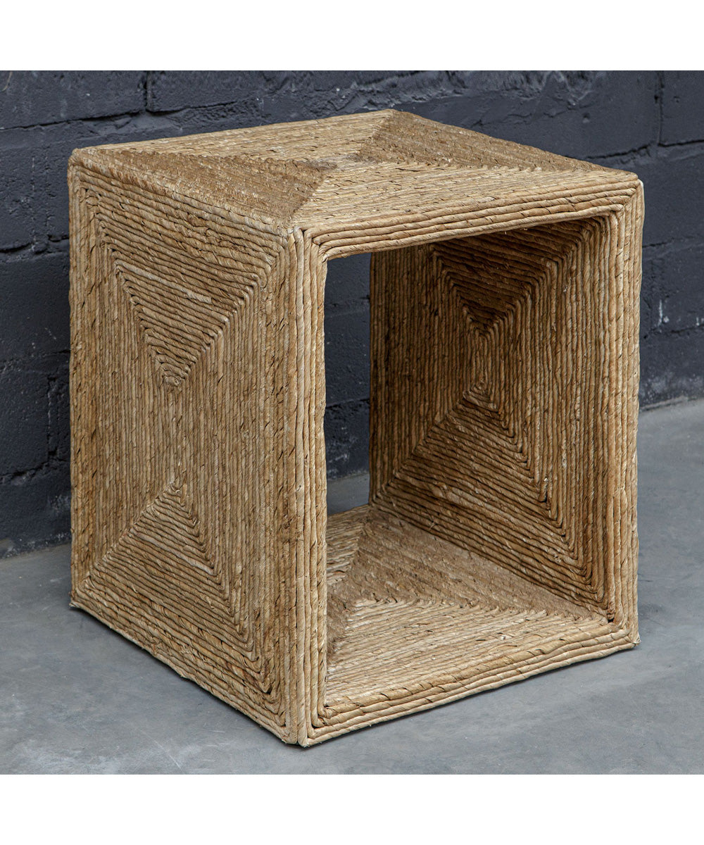 Rora Coastal Woven Side Table