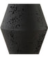Threefold Black Stone Table Lamp