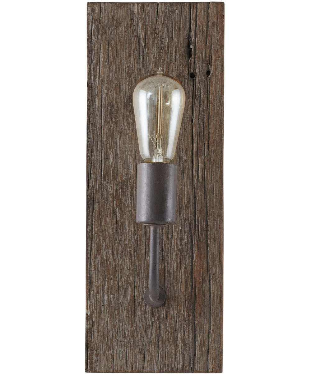 Tybee 1-Light Sconce Nordic Grey