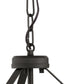 Lieon 3-Light Convertible Pendant Antique Bronze