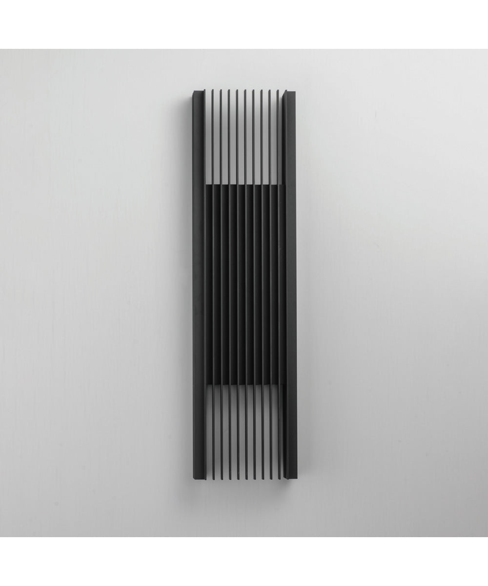 Rampart XL LED Outdoor Wall Sconce Black