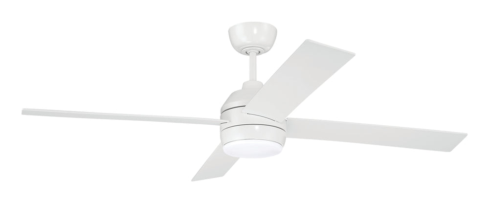 Kelsey 52" 4-blade Indoor Ceiling Fan 1-Light Fan White