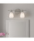 Vivienne 2-light Bath Light Brushed Nickel