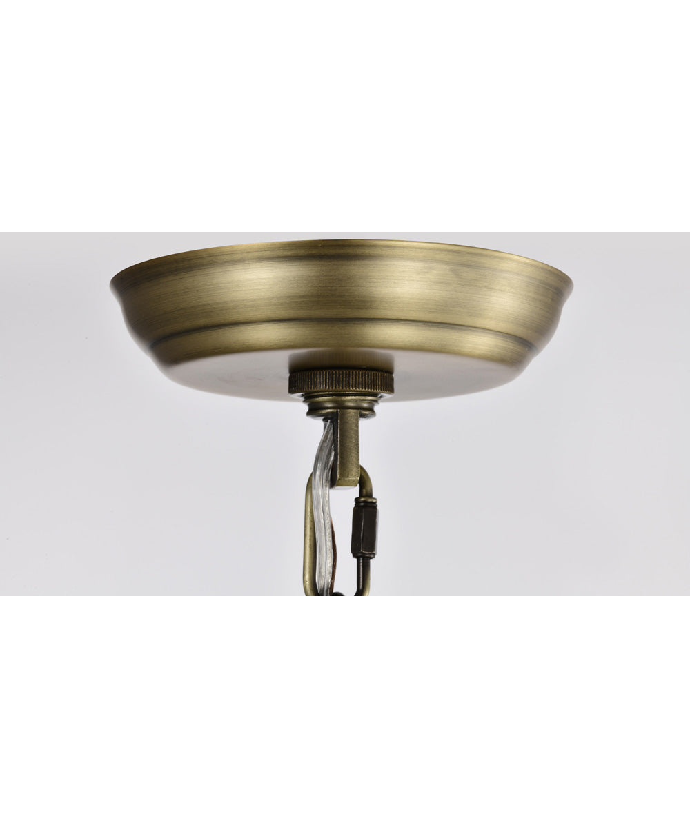 Amado 3-Light Pendant Vintage Brass
