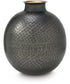 Woody Vase Pewter/Gold