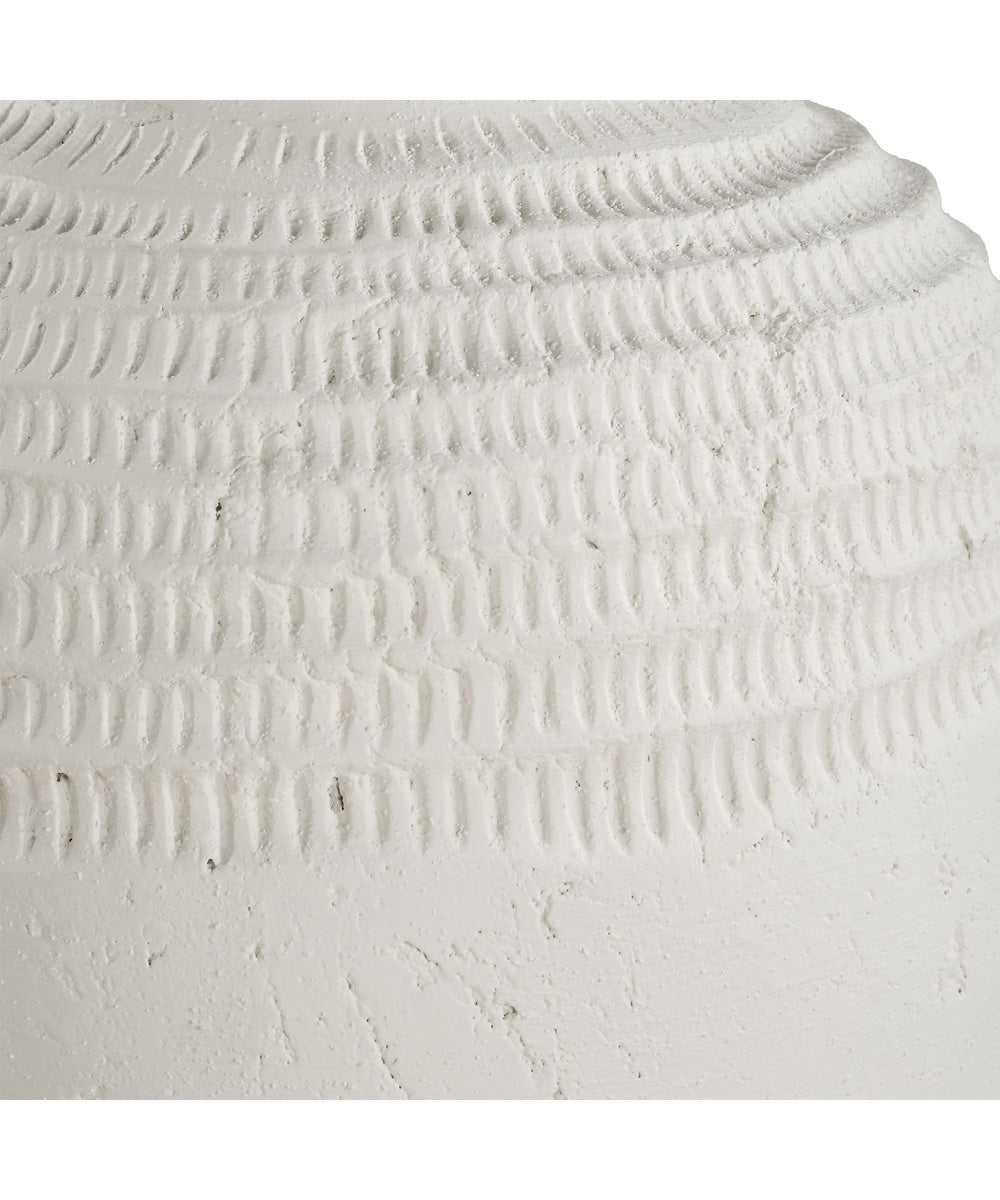 Luna Ridge White Ceramic Vases Set of 2