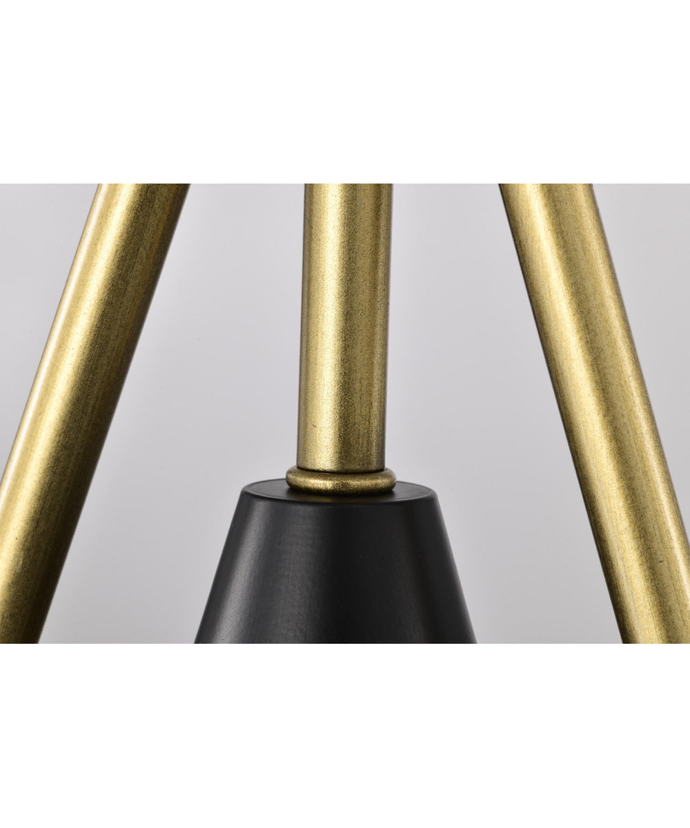 Admiral 1-Light Pendant Matte Black