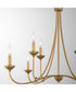 Livingston Chandelier Brushed Brass