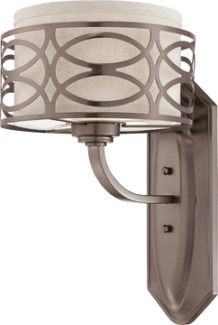 9"W Harlow 1-Light Vanity & Wall Hazel Bronze