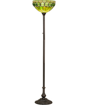 72" High Turtleback Torchiere