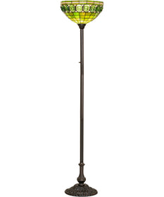 72" High Turtleback Torchiere