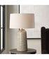 Strata Tan Glaze Table Lamp